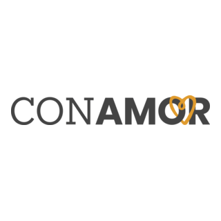 CON AMOR Logo PNG Vector