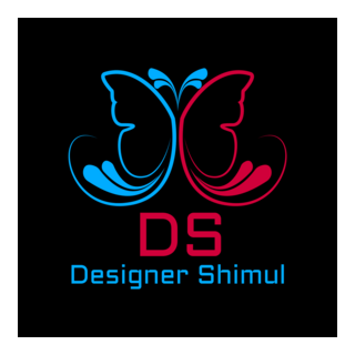 DS Designer Shimul Logo PNG Vector