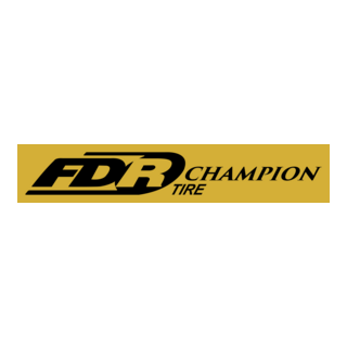 FDR Tire Champion Logo PNG Vector