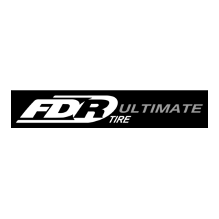 FDR Tire Ultimate Logo PNG Vector