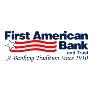 First American Bank Logo PNG Vector