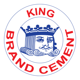 King Brand Cement Logo PNG Vector