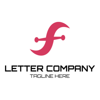 Letter F Company Logo PNG Vector