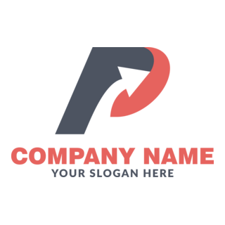 Letter P Company Logo PNG Vector