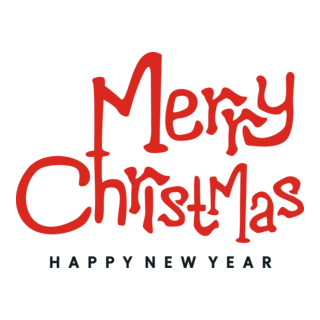 Merry Christmas Logo PNG Vector