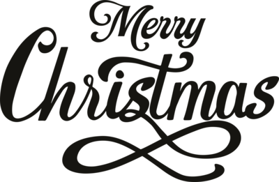 Merry Christmas Logo PNG Vector