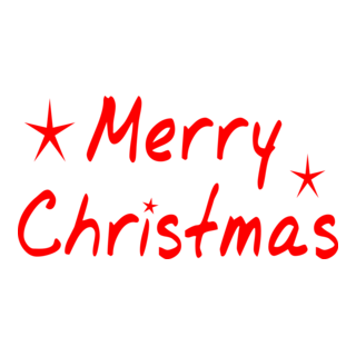 Merry Christmas Logo PNG Vector