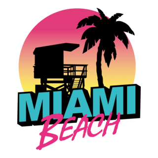 Miami Beach Logo PNG Vector