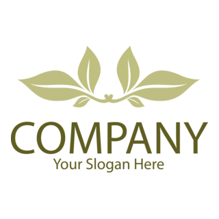 Modern Leaf Company Logo PNG Vector