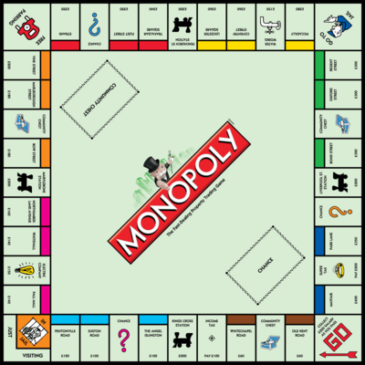 Monopoly Board (UK) Logo PNG Vector