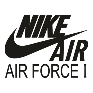 NIKE AIR FORCE 1 Logo PNG Vector