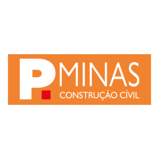 P MINAS CONSTRUÇÃO CIVIL Logo PNG Vector