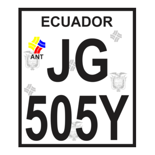 PLACA ECUADOR Logo PNG Vector