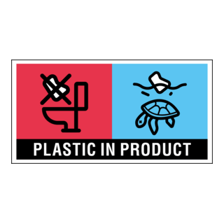 Plastic in Product Logo PNG Vector