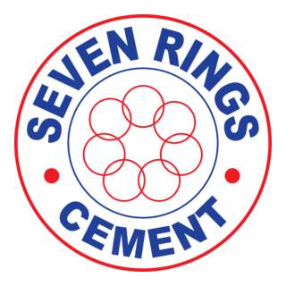 Seven Rings Cement Logo PNG Vector