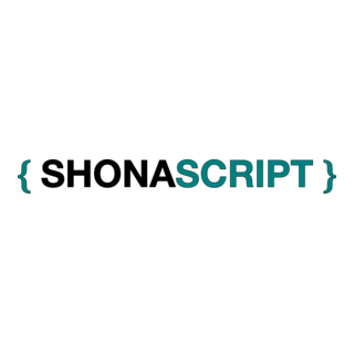 Shonascript Logo PNG Vector