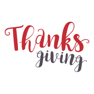 Thanksgiving Day Logo PNG Vector