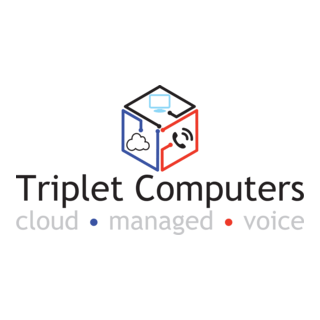 Triplet Computers Logo PNG Vector