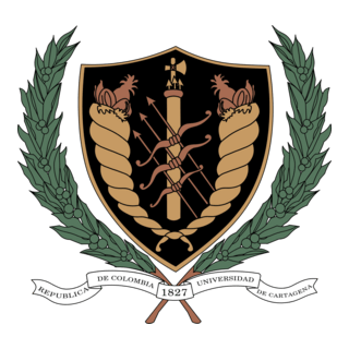 Universidad de Cartagena, Colombia, Colores planos Logo PNG Vector