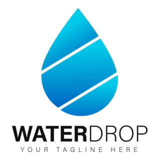 Water Company Logo PNG Vector
