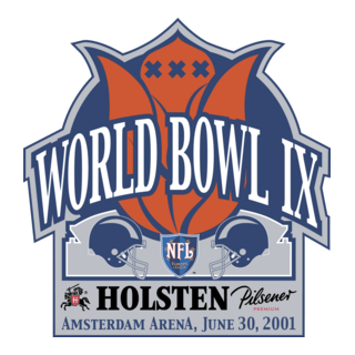 World Bowl IX Logo PNG Vector
