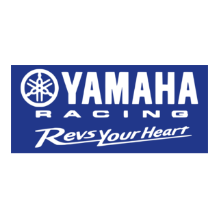 Yamaha Racing Revs Your Heart Logo PNG Vector