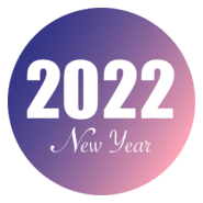 2022 Happy New Year Logo PNG Vector