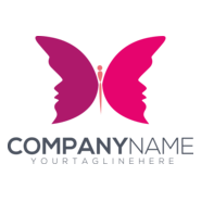 Butterfly Company Logo PNG Vector