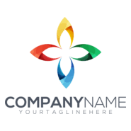 Colorful Shape Company Logo PNG Vector