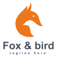 Fox & Bird Company Logo PNG Vector