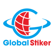 Global Stiker Logo PNG Vector