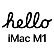 Hello iMac Logo PNG Vector