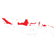 Indonesia Map Logo PNG Vector