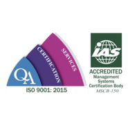 ISO & Accredited Logo PNG Vector