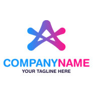 Letter A Company Logo PNG Vector