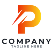 Letter P Company Logo PNG Vector