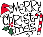 Merry Christmas Logo PNG Vector