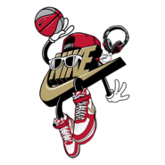 Nike Basketball Logo PNG Vector
