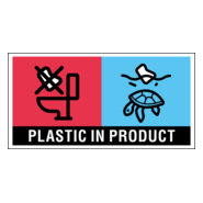 Plastic in Product Logo PNG Vector