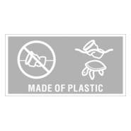 Plastic in Product Logo PNG Vector