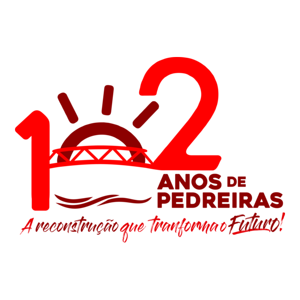 102 ANOS DE PEDREIRAS MARANHÃO Logo PNG Vector