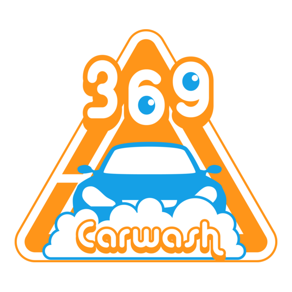 369 Car Wash Sarawak Logo PNG Vector