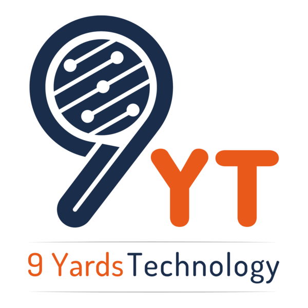 9 Yards technology Logo PNG Vector