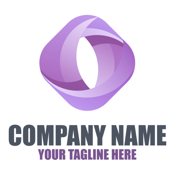 Abstract Company Shape Logo PNG Vector