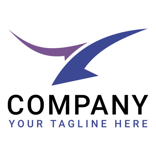 Abstract Company Shape Logo PNG Vector