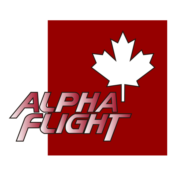 Alpha Flight Logo PNG Vector