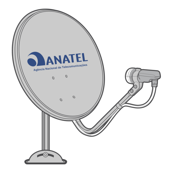 Antena KU Anatel Logo PNG Vector