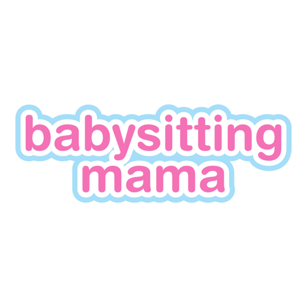 Babysitting Mama Logo PNG Vector