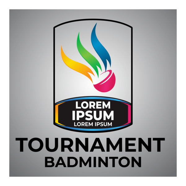 badminton tournament Logo PNG Vector