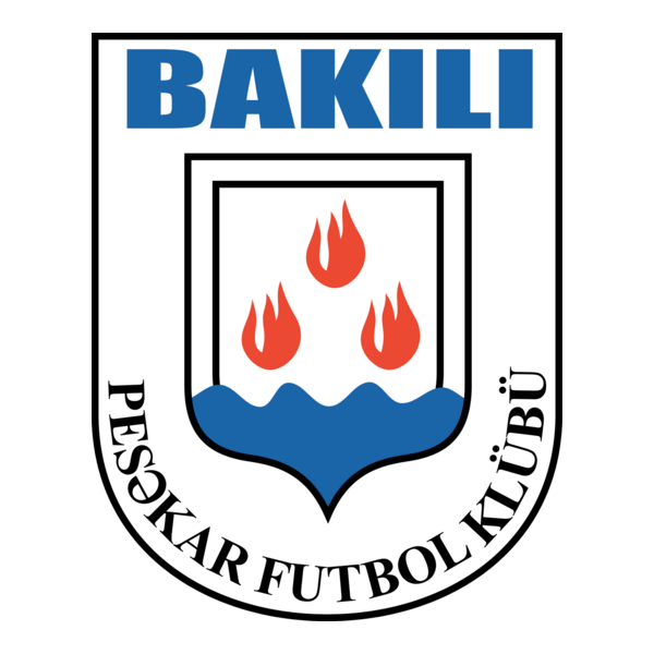 BAKILI PEŞƏKAR FUTBOL KLUBU Logo PNG Vector